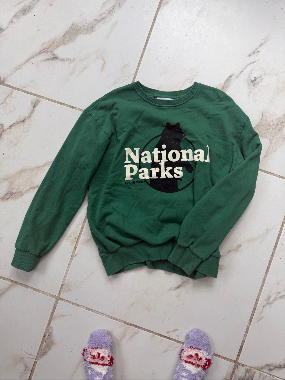 Parks Project Forest Green Crewneck